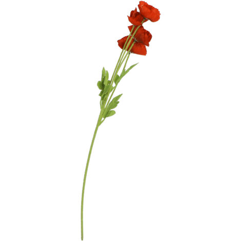 Stück realistische, dekorative Kunstblumen für Wohnzimmer, Hochzeit, elegantes Rot