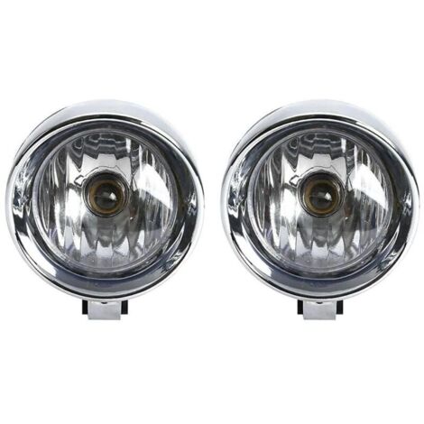 Stück Retro-LED-Bullet-Scheinwerfer für Motorräder, Zusatzscheinwerfer, Universal-Nebelscheinwerfer, Motoren, Teile & Zubehör, Motorradteile, Scheinwerfersets
