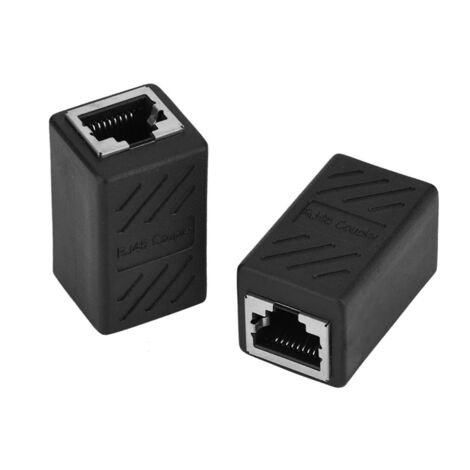 Stück RJ45-Kupplung (Buchse auf Buchse), Ethernet-LAN-Verlängerungsstecker für Netzwerk