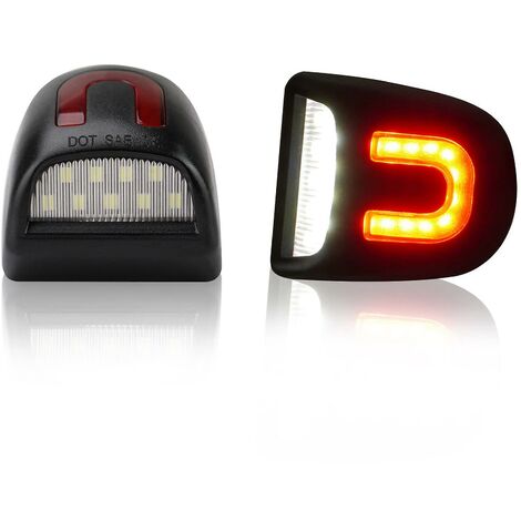 Stück rote U-Röhre LED-Kennzeichenbeleuchtung für Chevy für Silverado für – 1500 2500
