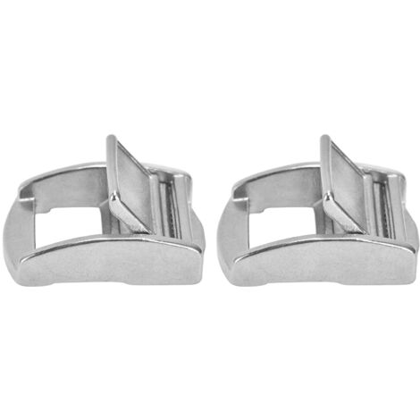 Stück Schnappverschlüsse aus Edelstahl 316, leichter Federverschluss für 27-mm-Armbänder
