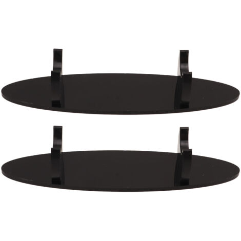 Stück schwarze Acryl-Stifthalter für Büro, Schule und Zuhause – Organizer und Präsentationsständer für Make-up-Pinsel