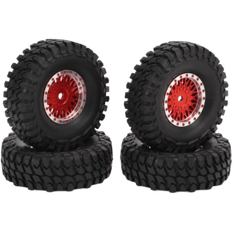 Stück SCX24 Felgen mit kompakten, sicheren und stabilen Mesh-Reifen für RC-Car-Teile