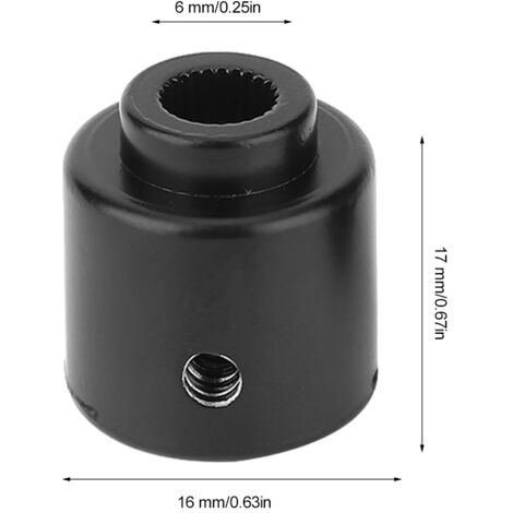 Stück Servo-Naben aus Metall für Tetrix-Robotik- und Pitsco-Robotikteile, 16 mm Durchmesser