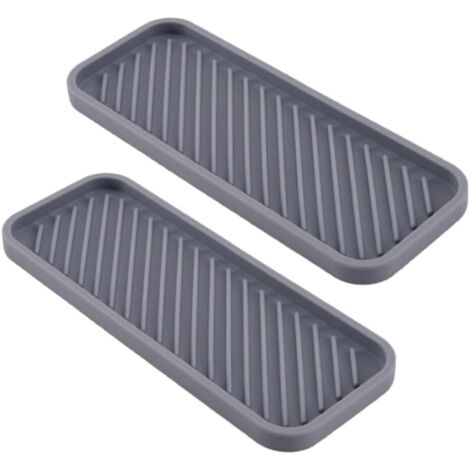 Stück Silikon-Schwammhalter, Weinglas-Trockenpad, kleines Silikon-Drainagepad, rutschfester Schwammhalter, Silikon-Tropfschwammpad