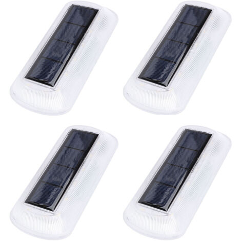 Stück Solar-Bodenleuchten, IP65 wasserdicht, 3000K warmweiß, für die Gartenbeleuchtung von Terrassen, Rasenflächen und Wegen im Freien.