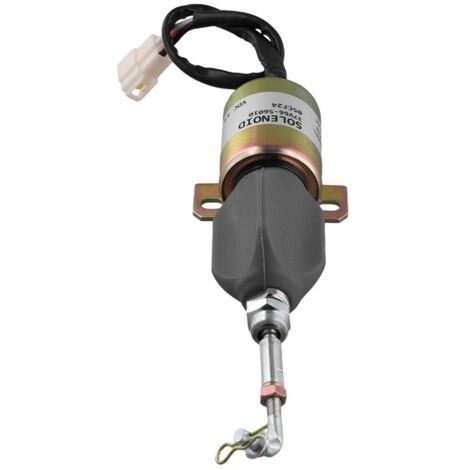 Stück Spezifikationen: 12 V Farbe: wie abgebildet Materialien: Kunststoff und Metall 12-V-Flammenabsperr-Magnetventil (unterbricht den Betrieb).