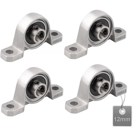 Stück Stehlager, Kugellager, Kugellager, Zinklegierungslager, Stehlager, Kugellager, mit massiver Gusseisenbasis (Größe: 12 mm)