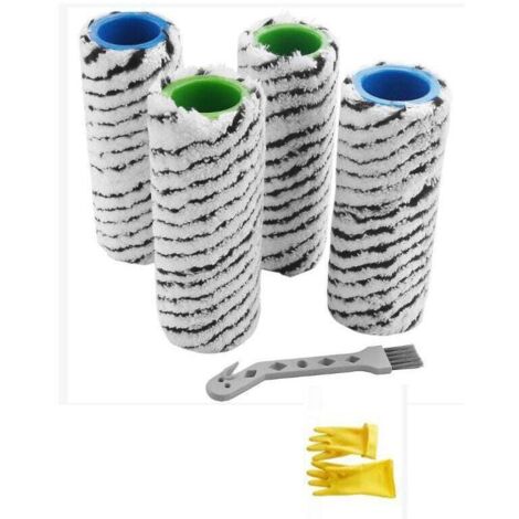 Stück Steinwalzenbürste für Karcher FC7 FC7 Premium FC5 FC5 Premium + Handschuhe