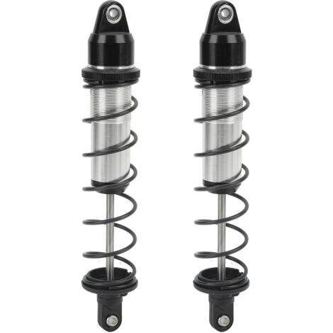 Stück Stoßdämpfer (190 mm) für Vorder- und Hinterachse, verbesserte Stabilitätsfederung für ARRMA 1/5 RC-Cars, Schwarz