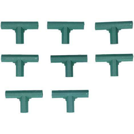 Stück T-förmige Verbinder für DIY-Pflanzenbeete, T-Stück-Adapter für Gartenreihen, 16 mm