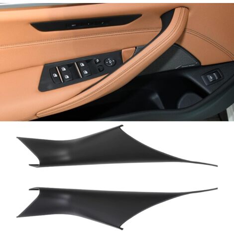 Stück Türgriffabdeckungen für BMW 5er G30 G31 (2016–2022), 518d, 520d, 520i, 525d, 530d, 530e, 530i, 540i, Fahrer- und Beifahrerseite – Schwarz