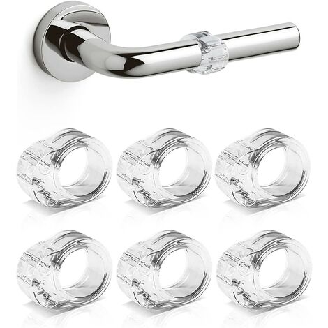 Stück Türgriffschutz, Türstopper, hochelastischer Türgriffschutz, 18 mm