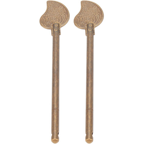 Stück Türriegelstifte, 11 cm, Retro-Stil, Messing, für Schranktüren