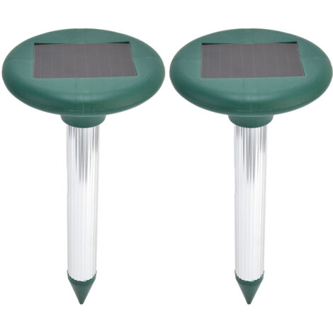 Stück Ultraschall-Solar-Mäuseabwehrgerät für Garten, Hotel, Bauernhof - Nagetierabwehr