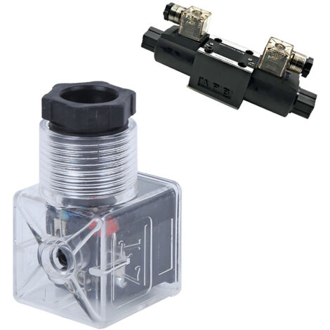 Stück universelles 24V DC transparentes Hydraulik-Magnetventil Spulenzubehör