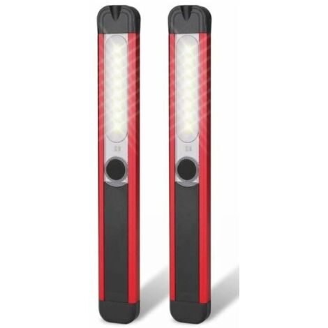 Stück USB-wiederaufladbare COB-Inspektionsleuchten, ultra-leistungsstarke LED-Taschenlampen, Campinglampen für Auto, Garage, Werkstatt und Heimwerkerprojekte mit Magnetclip
