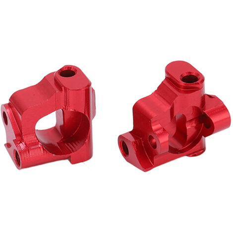 Stück Vorderradnaben aus Aluminiumlegierung für LOSI 1/18 Mini T 2.0 2WD - Verbesserte RC-Teile