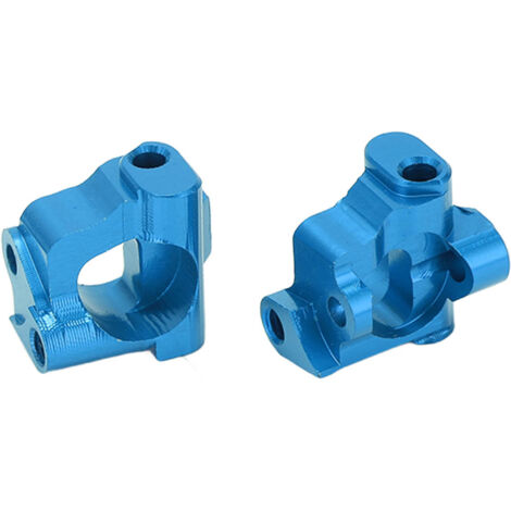 Stück Vorderradnaben aus Aluminiumlegierung für LOSI Mini T 2.0 1/18 2WD – Blau, RC-Ersatzteile
