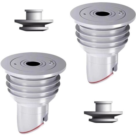 Stück Waschmaschinen-Rohrdichtung, grauer Geruchsstopper, Dichtungskappe für Waschmaschinen-Abflussrohr, Dichtungsring für Küchen-Abwasserrohr (35–40 mm) MUMU