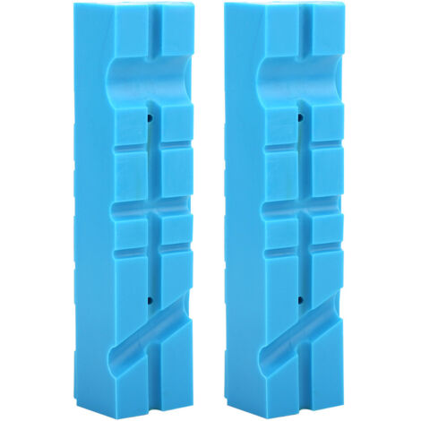 Stück weiche, magnetische TPU-Backen für Mehrfachnut-Schraubstock