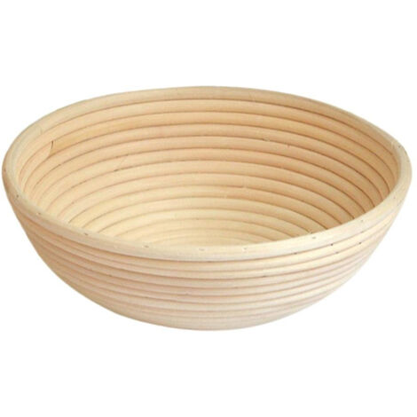 Stück Weidenkorb zum Gären und Gehenlassen von Teig, Küchenutensil