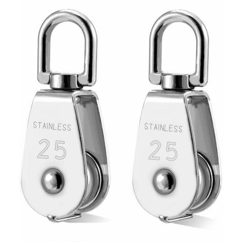 stücke 304 Edelstahl Pulley M25 Heben Pulley Laden Roller