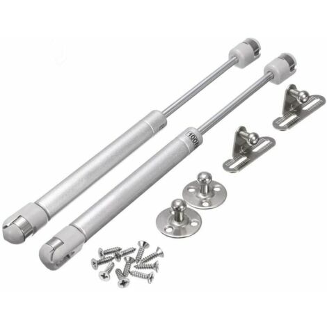 STÜCKE Gasdruckfedern 80N Hydraulische Möbelfeder Gasstoßdämpfer Original Küchenschranktür Pneumatischer Arm zum Anheben von Küchenschranktürdämpferscharnieren