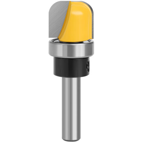 MAEREX stücke Holz Fräser Flache Carving Router Bits 8 MM Schaft Schüssel Tablett Jig Set Kugellager Holzbearbeitung Werkzeug