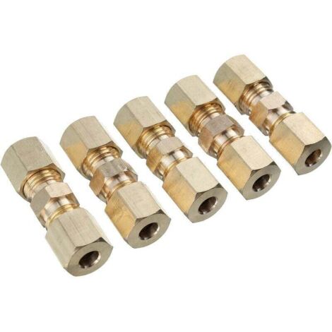 STÜCKE Messing Klemmverschraubung Gerade Stecker 3/16 ''Hydraulische Bremsleitung Union