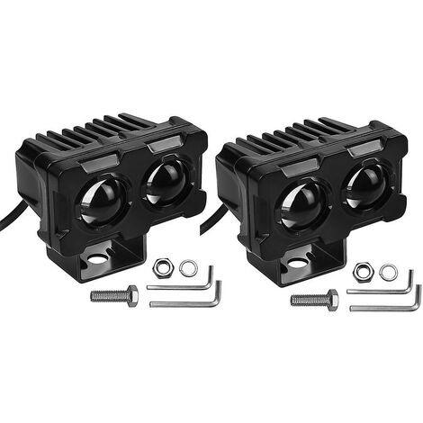 stücke Motorrad Led Scheinwerfer Licht Scheinwerfer Licht Hilfs Lampe Für Off-road-Motorräder, Atv,