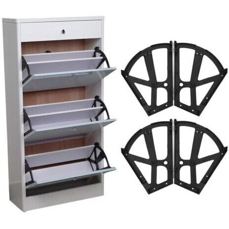 Stücke Schuhscharniere Schubladenschrank Scharniere Ersatzbeschläge für Küche Wohnzimmer Schuhaufbewahrungsschrank  FLITI