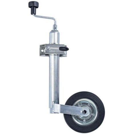 Stützrad + Befestigungsflansch Durchmesser 48mm