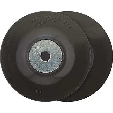 Stützteller Gummi M14 180mm FORMAT
