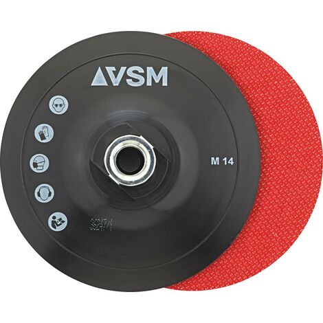 Stützteller Klett M14 125mm VSM