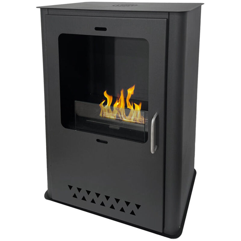 Divina Fire - Cheminée bioéthanol sur pied L50xP30xH68 Luisa