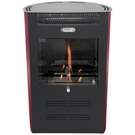 Stufa a Combustibile Liquido Corona Rx2485 2400W Blu Scuro Tecno Air System