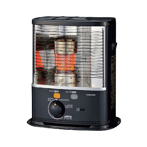Stufa a combustibile liquido con stoppino corona 3000 w cap. risc. 120 mc