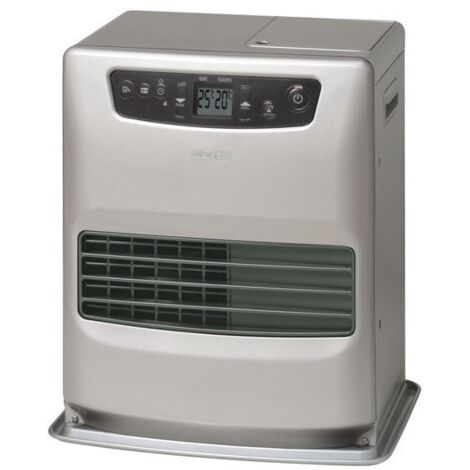 stufa a combustibile liquido toyotomi "zibro lc-32" argento 3,2 kw