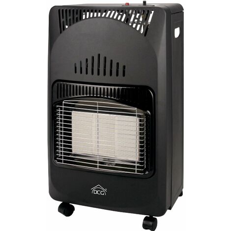 Stufa a Gas GPL infrarossi Pieghevole con ruote DCG mod. GH03N - Capcità Bombola 15kg