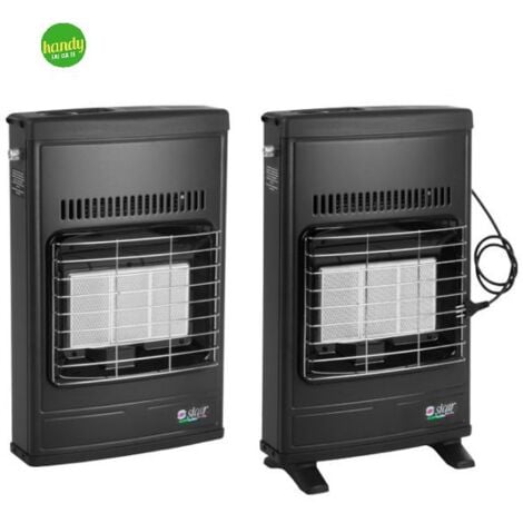 Stufa A Gas Gpl Sicar Infrarossi Eco 40 Gpl Lamiera Grigio