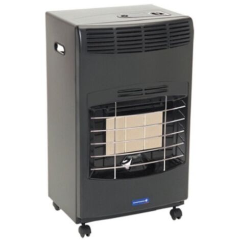 Stufa a gas infrarossi Campingaz IR5000 4100W antracite 45x35x78 cm con accensione piezoelettrica