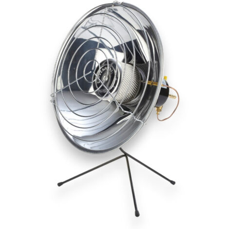 Stufa a gas parabola ceramico con valvola di sicurezza 2600W