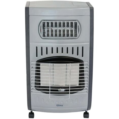 stufa a gas per interni portatile qlima "gh3062 rf" 4,2 + 2 kw