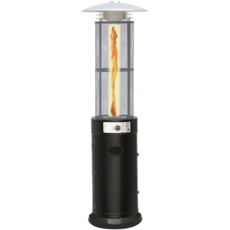 Stufa a gas termopatio da esterno modello fungo Fuoco Vivo Small Niklas