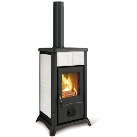 Stufa a legna 7 KW Gemma 5.0 bianco