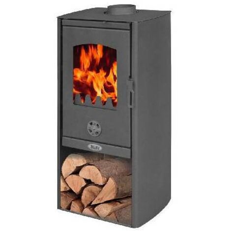 Stufa a legna camilla 6-8 kw nera