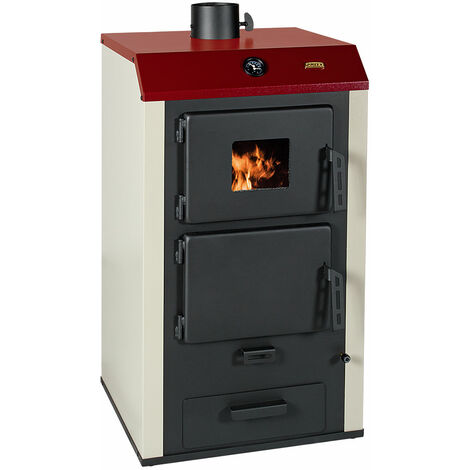 Stufa a legna Con caldaia interna Prity NS 20 - 3,0 + 18,2 kW