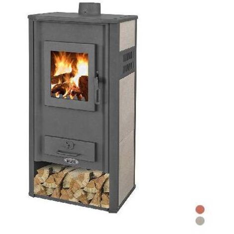 STUFA A LEGNA GINEVRA HYDRO 20-22 KW Misura: Beige