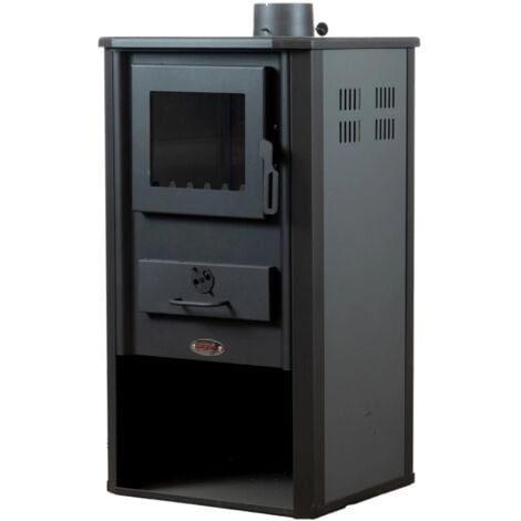 stufa a legna ignip "atene" grigio 9 kw